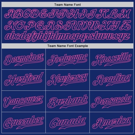 Authentic Royal Royal-Pink Jersey Custom Baseball