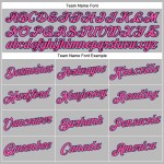 Light Women's Black-Pink Blue Gray Baseball Cropped Jersey Custom V-Neck Light Women's Black-Pink Blue Gray Baseball Cropped Jersey Custom V-Neck
