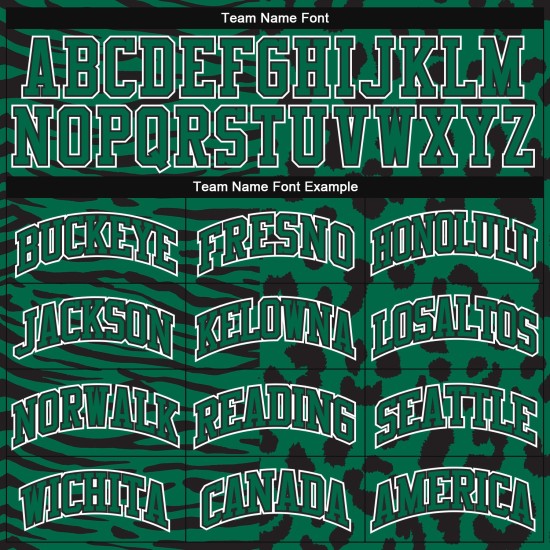 Stripe Authentic Jersey Leopard Design Custom Skin Baseball 3D Pattern Zebra