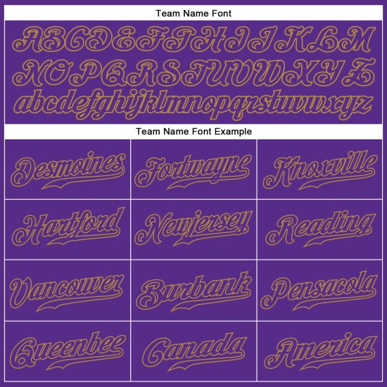Custom Purple-Old Authentic Baseball Sleeveless Jersey Gold Purple