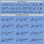 Jersey Blue Light Baseball Authentic Royal-White Custom